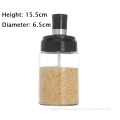 Seasoning bottle The kitchen household Salt storage and seasoning jar Scoop cover integrated condiment bottle